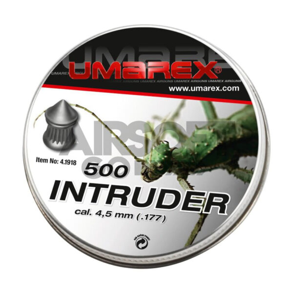 4.5mm Intruder Pointed Pellet õhkrelva kuulid 0.53g 500tk (Umarex)