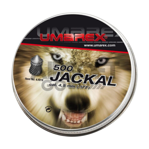 4.5mm Jackal Pointed Pellet õhkrelva kuulid 0.53g 500tk (Umarex)