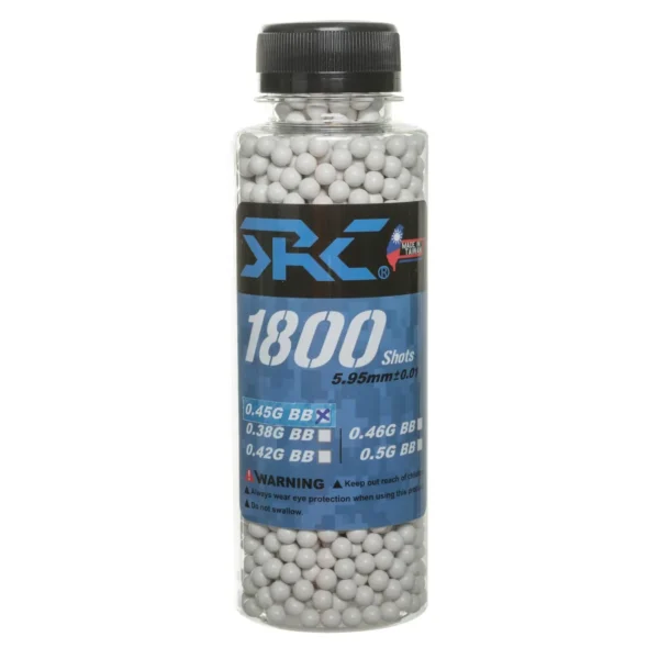 0.45g BIO kuulid 1800tk Valge (SRC)