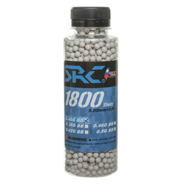 0.40g kuulid 1800tk Valge (SRC)