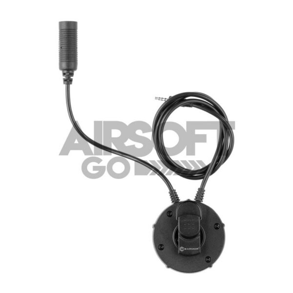 M55 Tactical PTT - 3.5mm AUX (Earmor) - Image 2