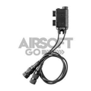 M56 Dual Comm Tactical PTT - 2x PRC (Earmor)
