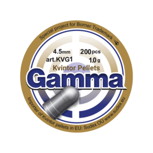 Gamma 4.5mm õhkrelva kuulid 1,0g 200tk (Kvintor)