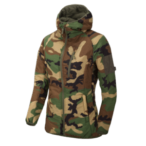 Naiste Wolfhound Hoodie Jacket - Windpack® Nylon US Woodland (Helikon-Tex)