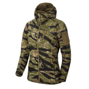 Naiste Wolfhound Hoodie Jacket - Windpack® Nylon Tiger Stripe (Helikon-Tex)