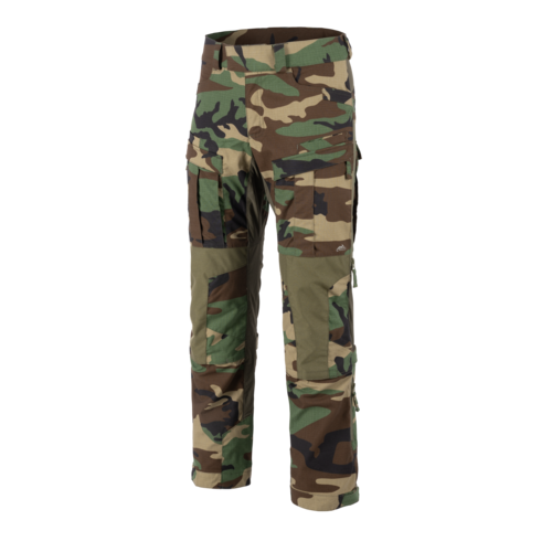 MCDU Pants - PolyCotton Stretch Ripstop US Woodland / Olive (Helikon-Tex)