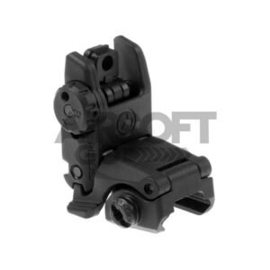 MBUS 2 Rear Back-Up Sight / Tagumine sihik Must (Magpul)