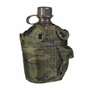 1L US Plast Canteen Joogipudel Woodland taskuga (Mil-Tec)