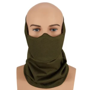 Face Warrior Defender kaitsemask - Oliiv (Cygnus Armory)