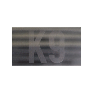 K9 Polish Large Patch Subdued Flag / K9 embleem Poola lipuga – Black/Boreal Green (Direct Action)