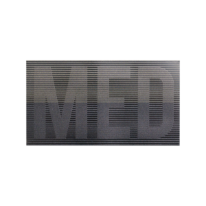 MED Polish Large Patch Subdued Flag / MED embleem Poola lipuga – Black/Boreal Green (Direct Action)