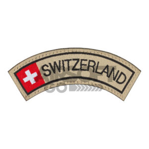 Switzerland Small Tab Šveitsi embleem (Clawgear)
