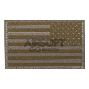 USA pööratud lipuembleem 77 × 48 mm (Clawgear)
