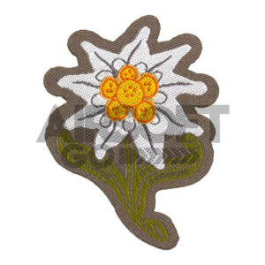 Edelweiss õiemotiiviga embleem (Clawgear)